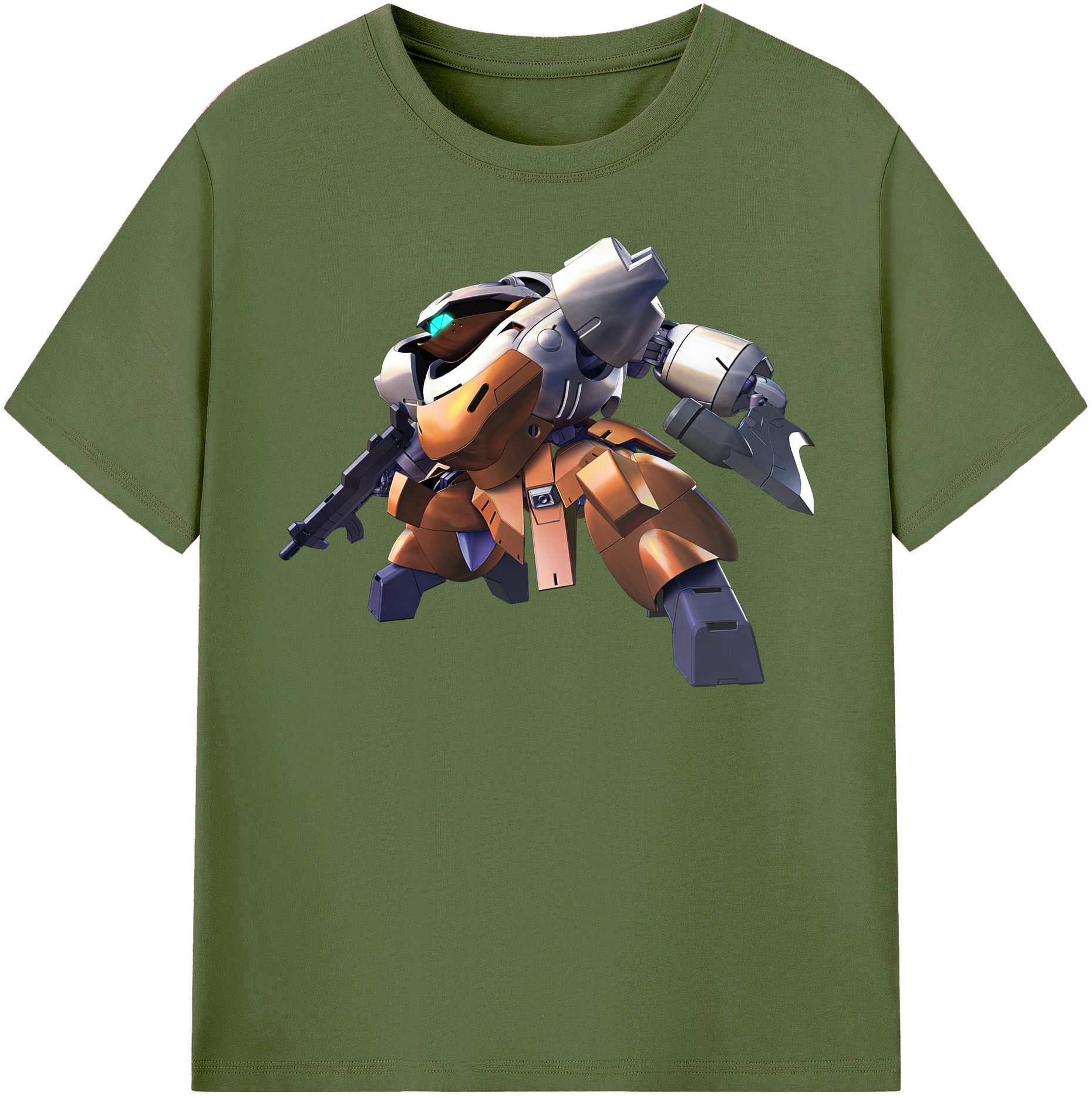 （画像用） 機動戦士ガンダム Mobile Suit Gundam 綿100％半袖Tシャツ（フロントプリント）